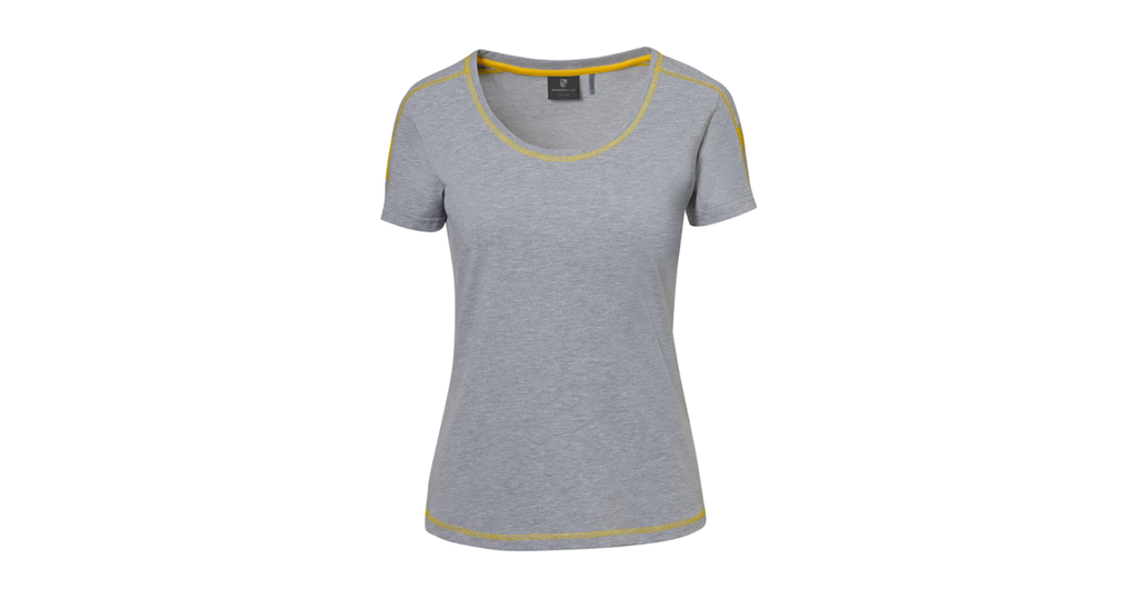 POLERA MUJER GRIS GT4 TALLA M