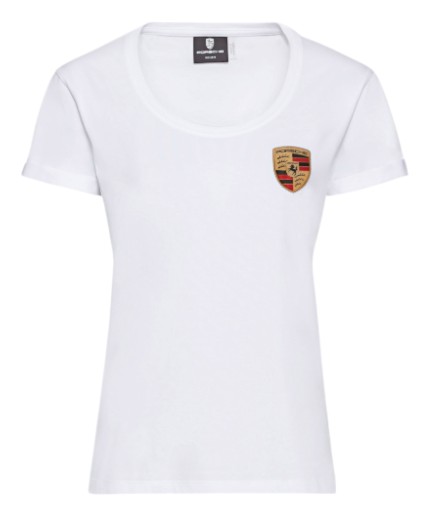 OFERTA10-25 POLERA MUJER ESCUDO BLANCO TALLA XS
