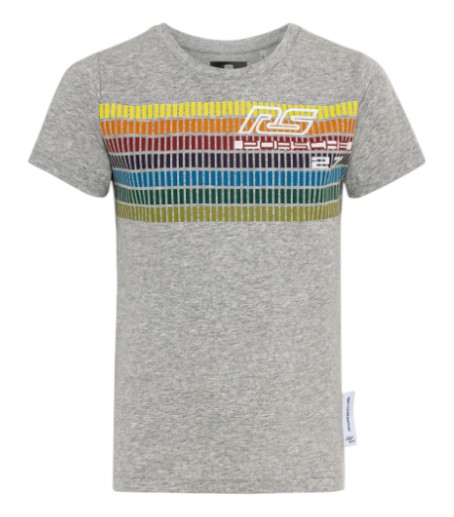 OFERTA10-25 POLERA RS 2.7 NINO GRIS TALLA 122