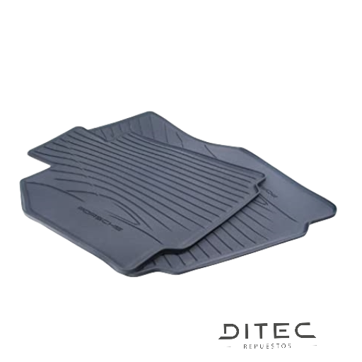 JGO PISOS DE GOMA DEL NEGRO